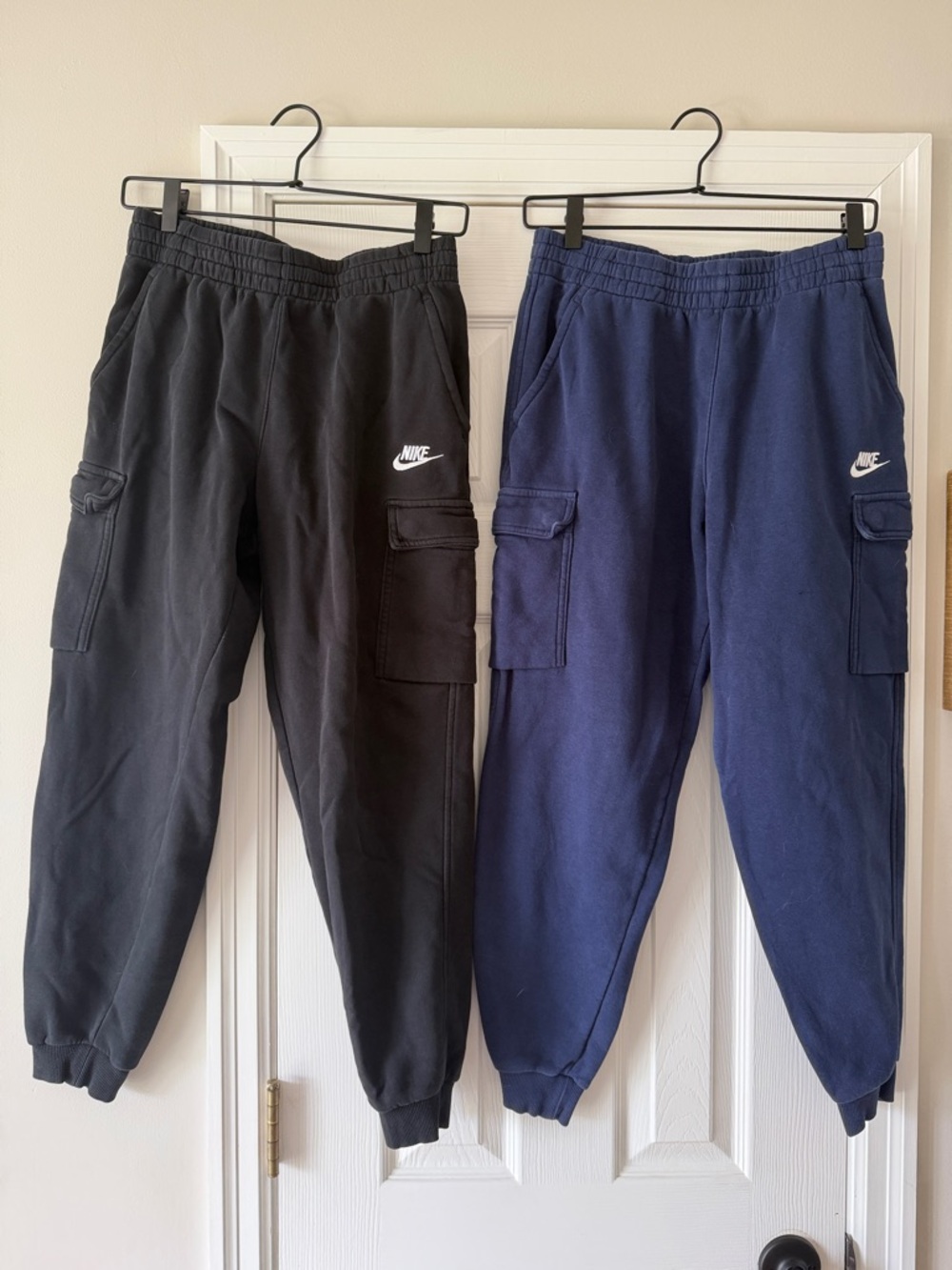 Nike Kids Cargo Joggers - Black & Navy Blue